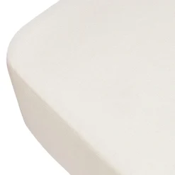 Babyletto Kiwi Gliding Ottoman - Performance Cream Eco-Weave w/ Light Wood Base