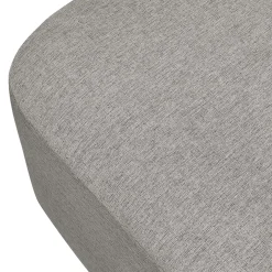 Babyletto Kiwi Gliding Ottoman - Performance Grey Eco-Weave w/ Light Wood Base