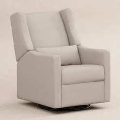 Babyletto Kiwi Recliner and Swivel Glider - Performance Beach Eco-Weave