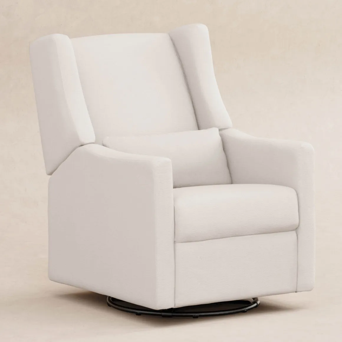 Babyletto Kiwi Recliner and Swivel Glider - Performance Cream Eco-Weave
