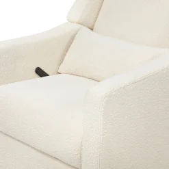 Babyletto Kiwi Recliner and Swivel Glider - Performance Ivory Boucle