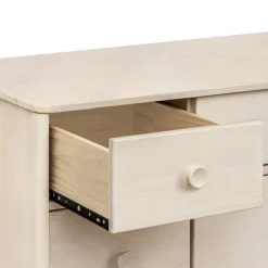 Babyletto Lolly 6-Drawer Assembled Double Dresser - Washed Natural