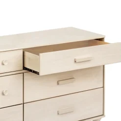 Babyletto Lolly 6-Drawer Assembled Double Dresser - Washed Natural