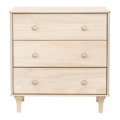 Babyletto Lolly 3-Drawer Changer Dresser, KD w/Removable Changing Tray - Washed Natural