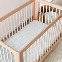 Babyletto Lolly 3-In-1 Convertible Crib with Toddler Bed Conversion Kit - Canyon/Washed Natural