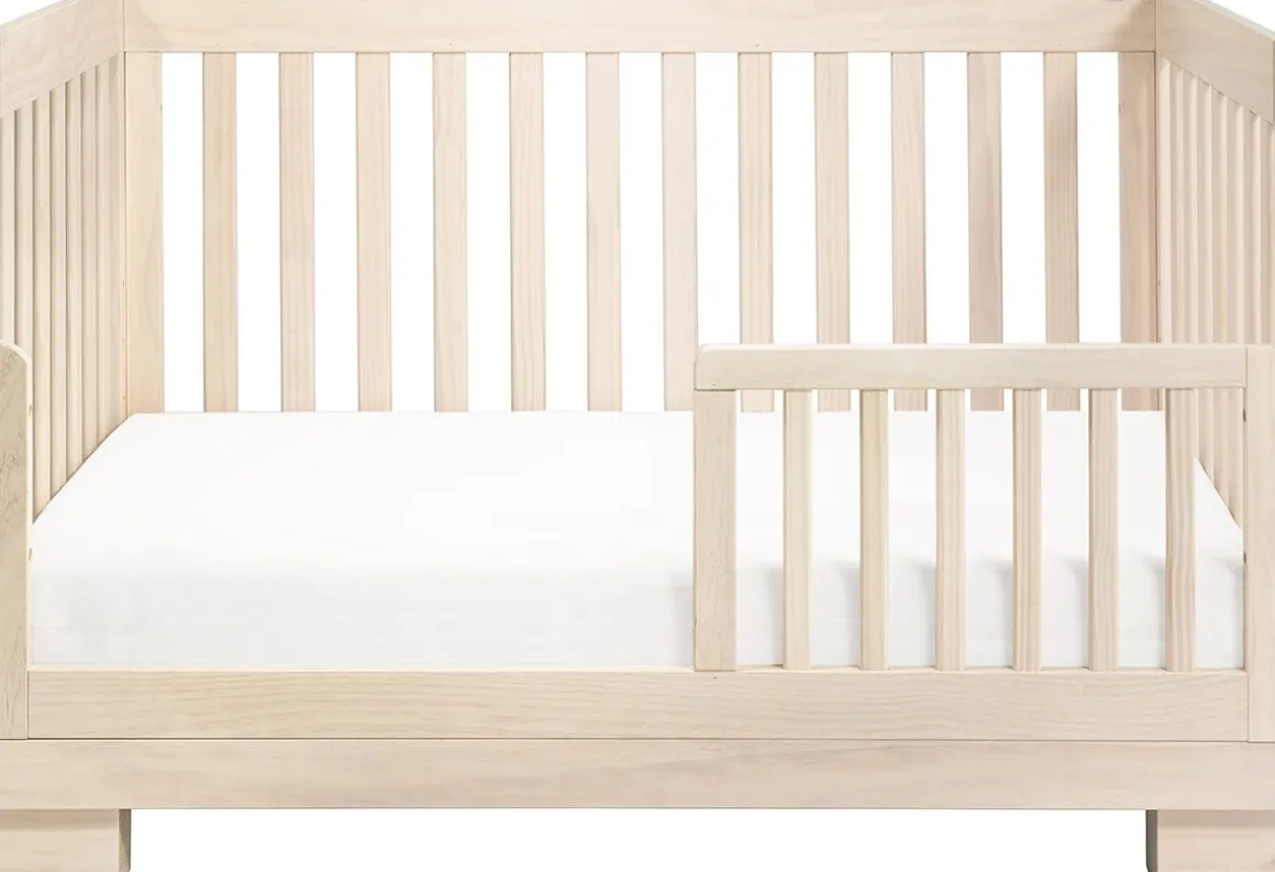Babyletto Modo 3-in-1 Convertible Crib w/Toddler Bed Conversion Kit - Washed Natural