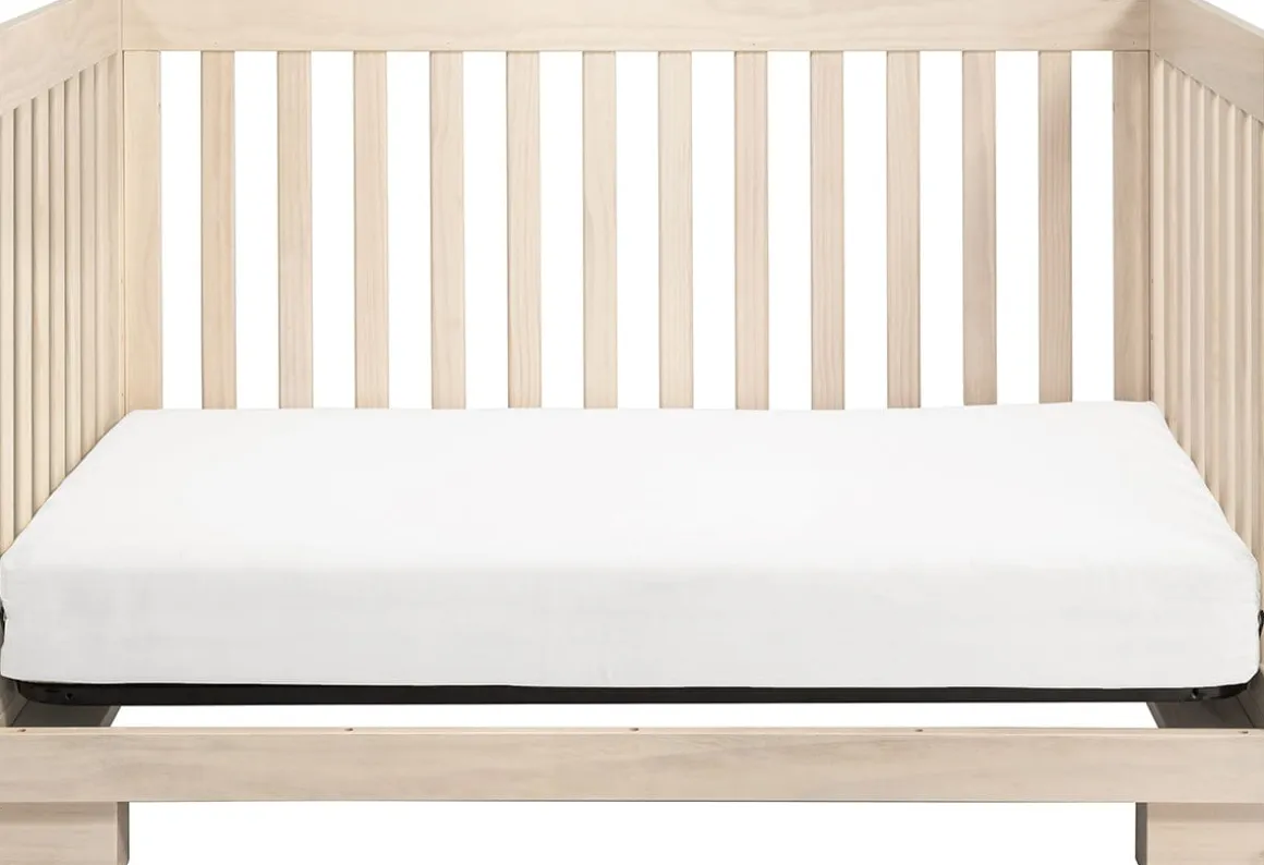 Babyletto Modo 3-in-1 Convertible Crib w/Toddler Bed Conversion Kit - Washed Natural