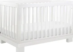 Babyletto Modo 3-in-1 Convertible Crib w/Toddler Bed Conversion Kit - White