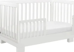 Babyletto Modo 3-in-1 Convertible Crib w/Toddler Bed Conversion Kit - White