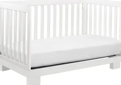 Babyletto Modo 3-in-1 Convertible Crib w/Toddler Bed Conversion Kit - White