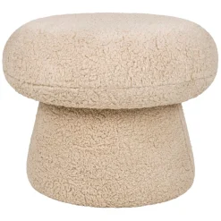 Babyletto Mushroom Pouf - Chai Shearling