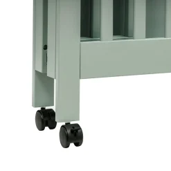 Babyletto Origami Mini Crib - Light Sage