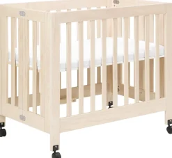 Babyletto Origami Mini Crib - Washed Natural