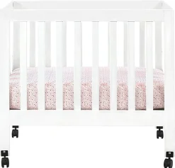 Babyletto Origami Mini Crib - White