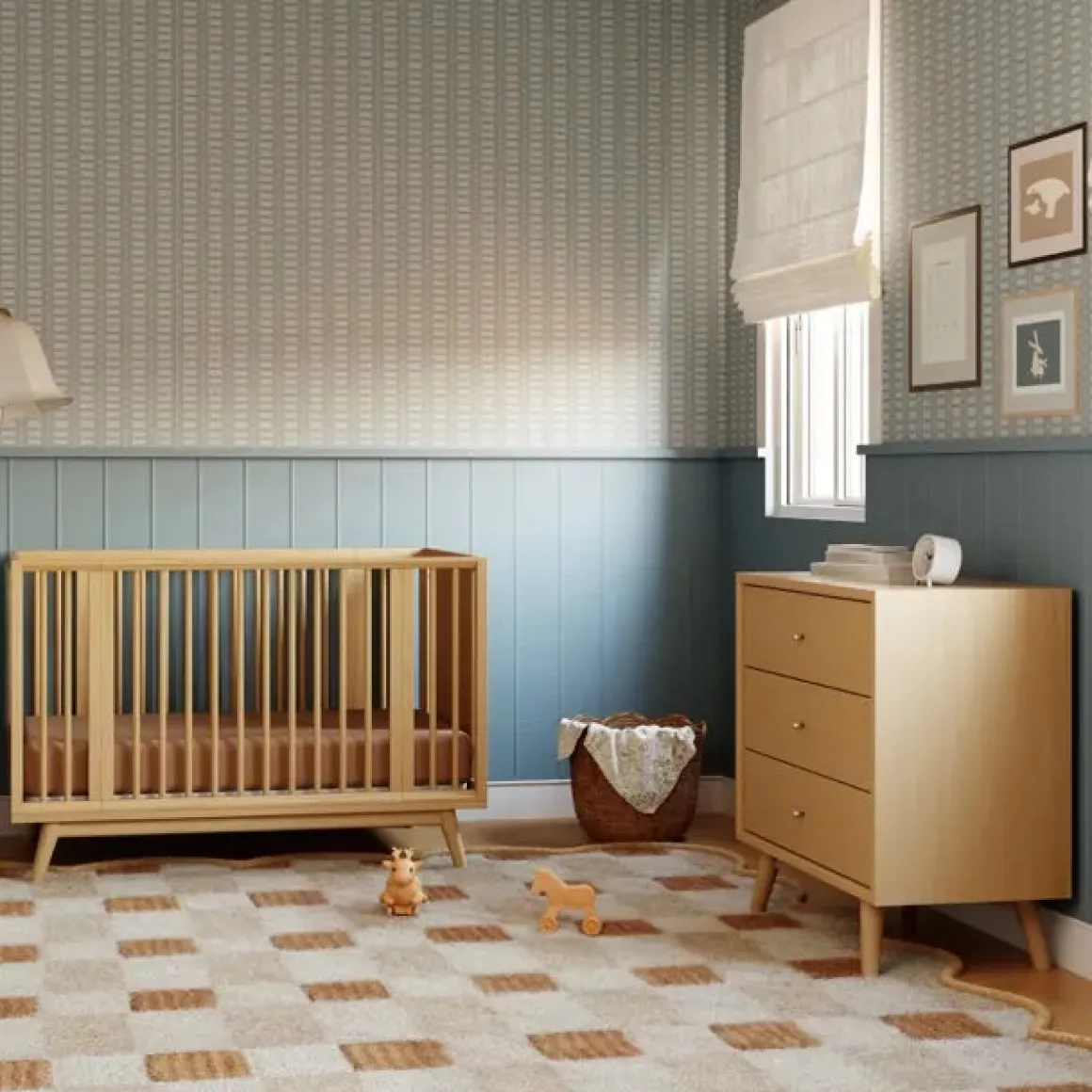 Babyletto Palma 3-Drawer Assembled Dresser - Honey