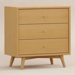 Babyletto Palma 3-Drawer Assembled Dresser - Honey
