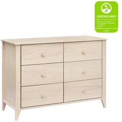 Babyletto Sprout 6-Drawer Double Dresser - Washed Natural