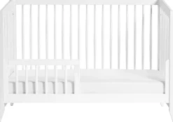 Babyletto Sprout 4-in-1 Convertible Crib w/Toddler Bed Conversion Kit - White
