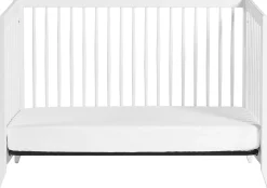 Babyletto Sprout 4-in-1 Convertible Crib w/Toddler Bed Conversion Kit - White