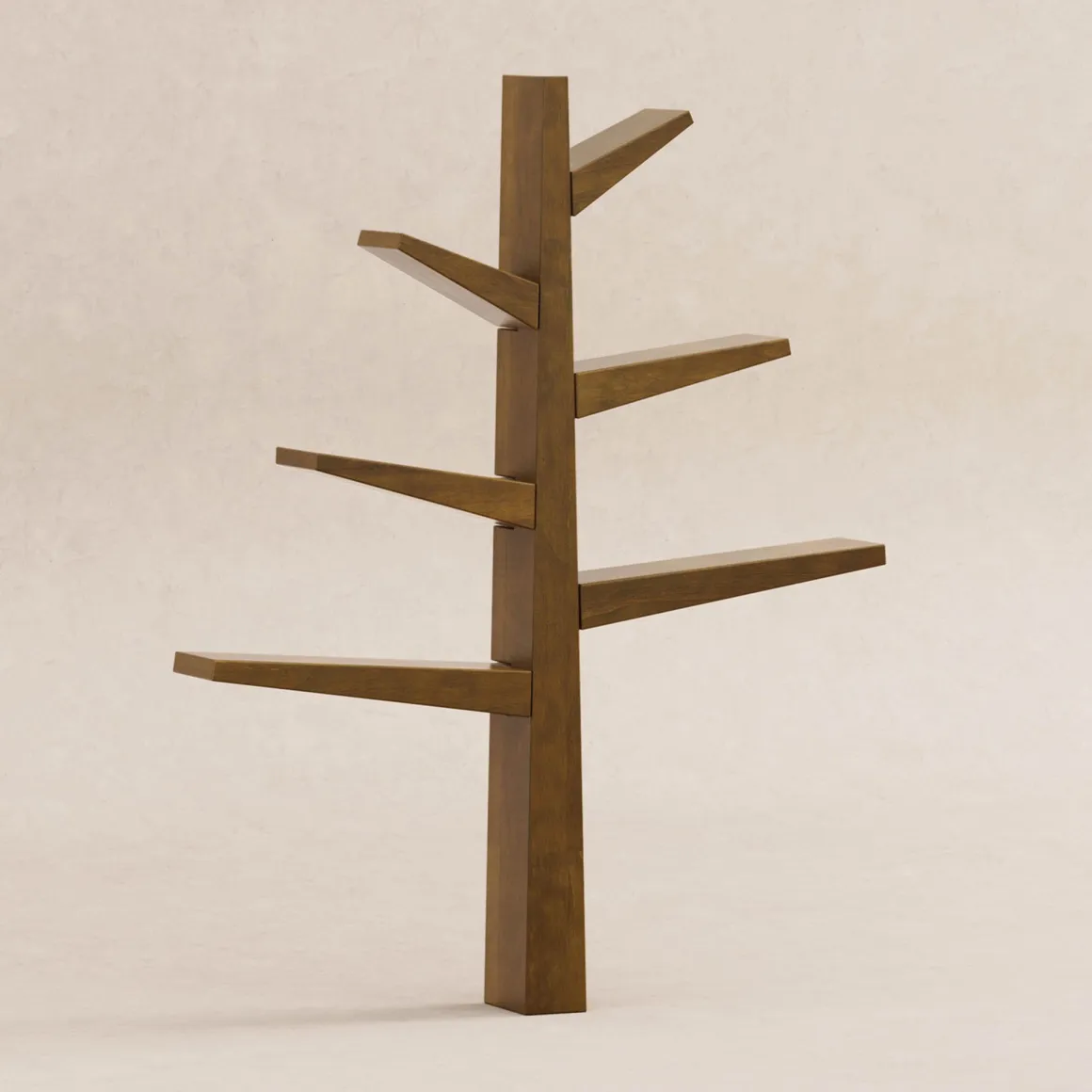 Babyletto Spruce Tree Bookcase - Natural Walnut