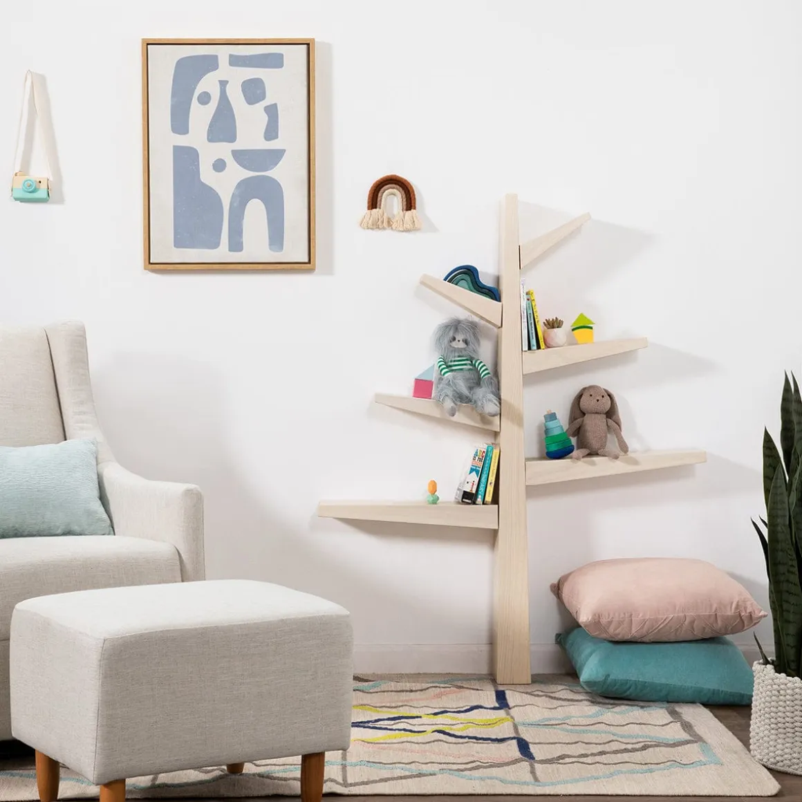 Babyletto Spruce Tree Bookcase - Washed Natural