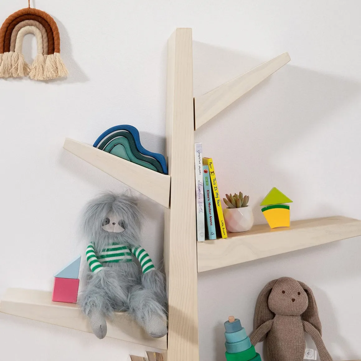 Babyletto Spruce Tree Bookcase - Washed Natural