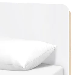 Babyletto TipToe Twin Bed - White/Washed Natural