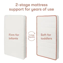 Babyletto x Avocado Dual-stage, Organic & Non-Toxic Crib Mattress