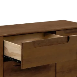 Babyletto Yuzu 6-Drawer Dresser, KD - Natural Walnut