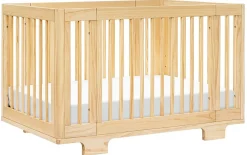 Babyletto Yuzu 8-in-1 Convertible Crib with All-Stages Conversion Kit - Natural
