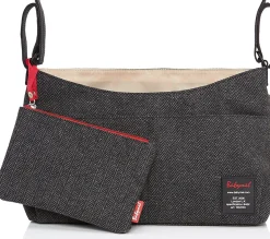 Babymel Stroller Organizer - Tweed Grey