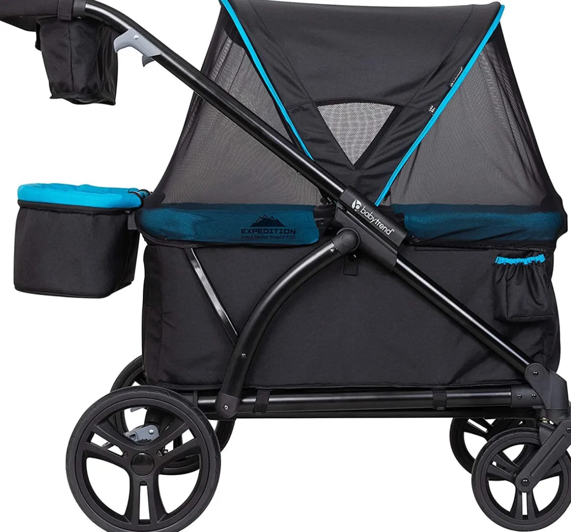 Baby Trend Expedition 2-in-1 Stroller Wagon Plus - Ultra Marine