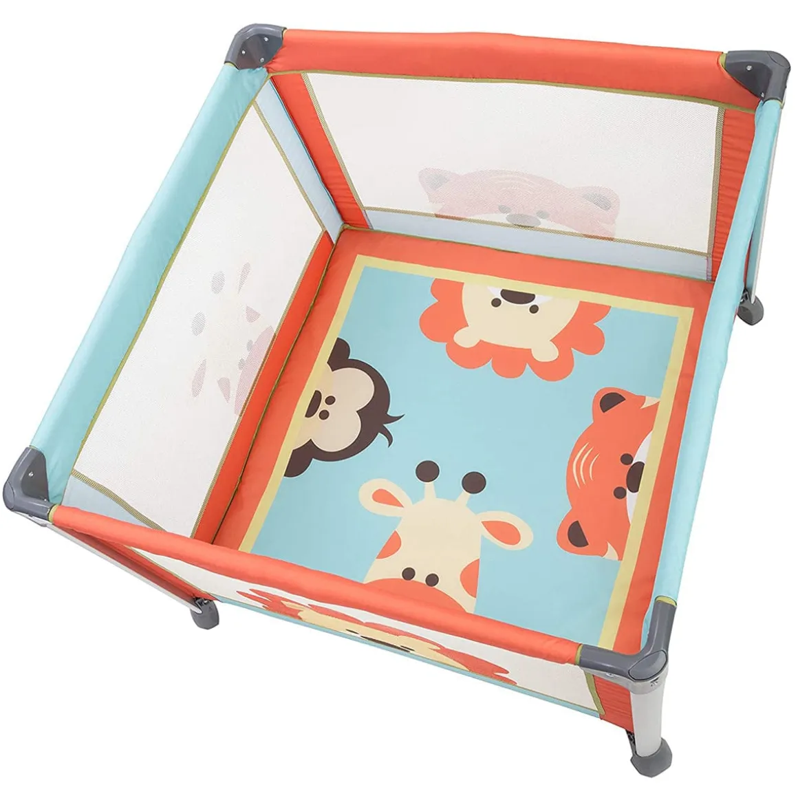 Baby Trend Kid Cube Nursery Center Playard - Peek-a-boo Pals