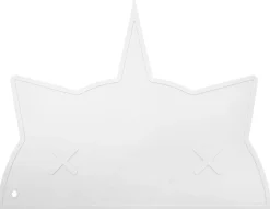 BamBamBoom Non-Slip Silicone Placemat - Unicorn-Cat White