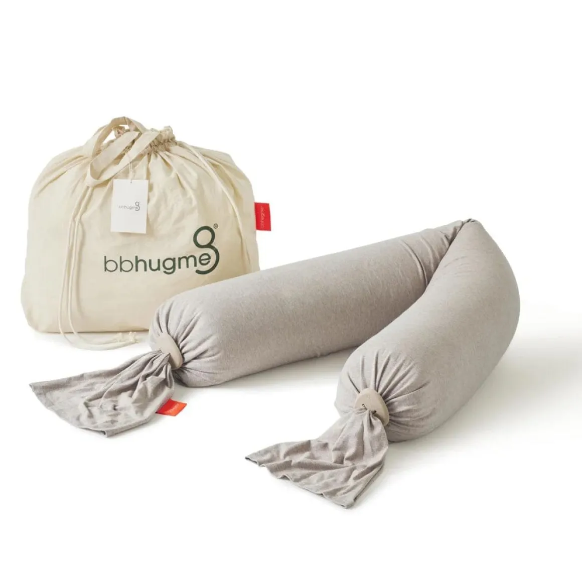 bbhugme Pregnancy Pillow - Seashell Beige / Sand