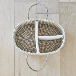 BEBE BASK LILY Diaper Caddy - Natural
