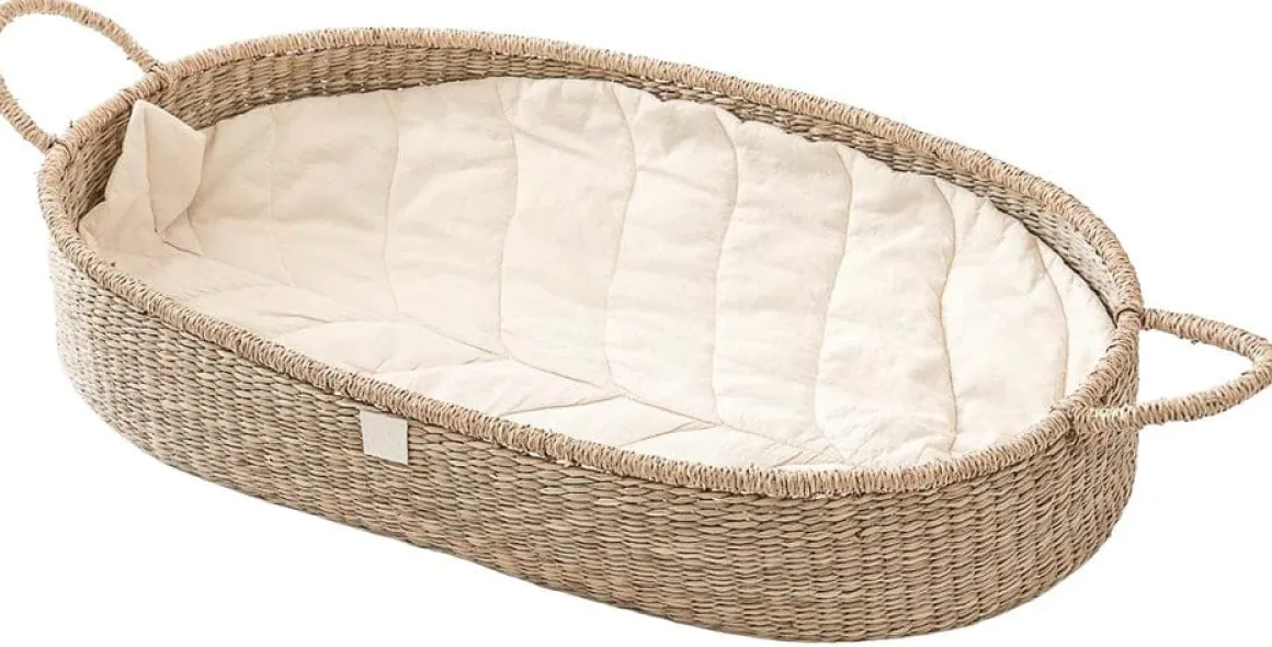 BEBE BASK RAW Baby Changing Basket Set