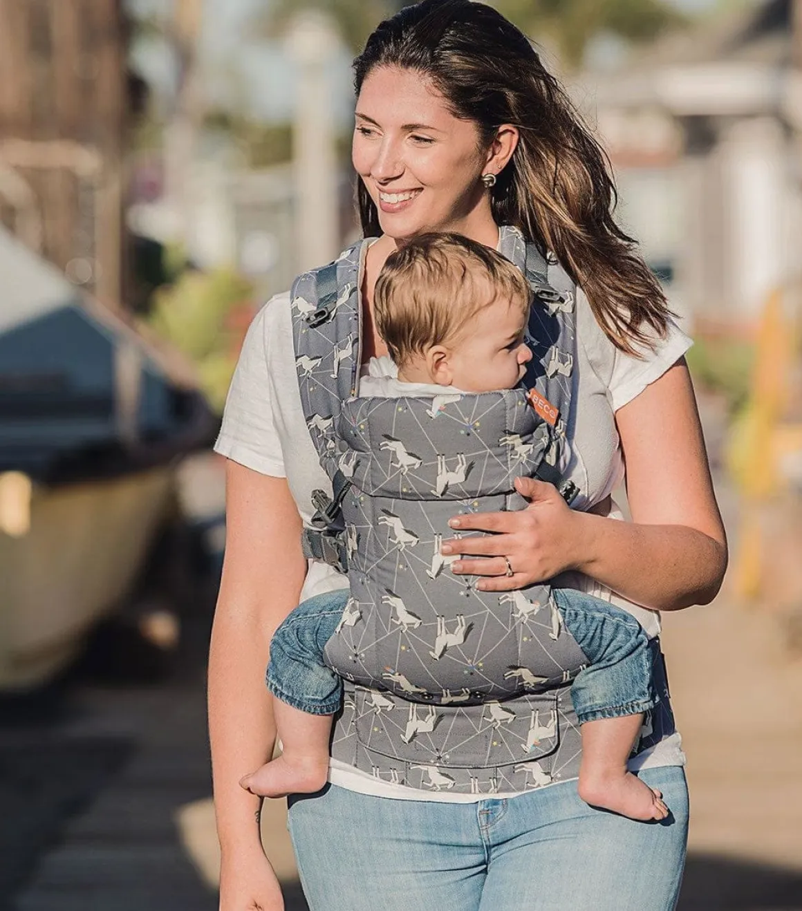 Beco Baby Gemini Baby Carrier - Unicorn Magic Metal