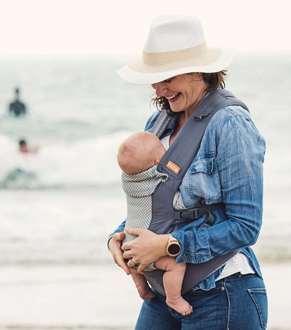 Beco Baby Gemini Cool Carrier - Dark Grey
