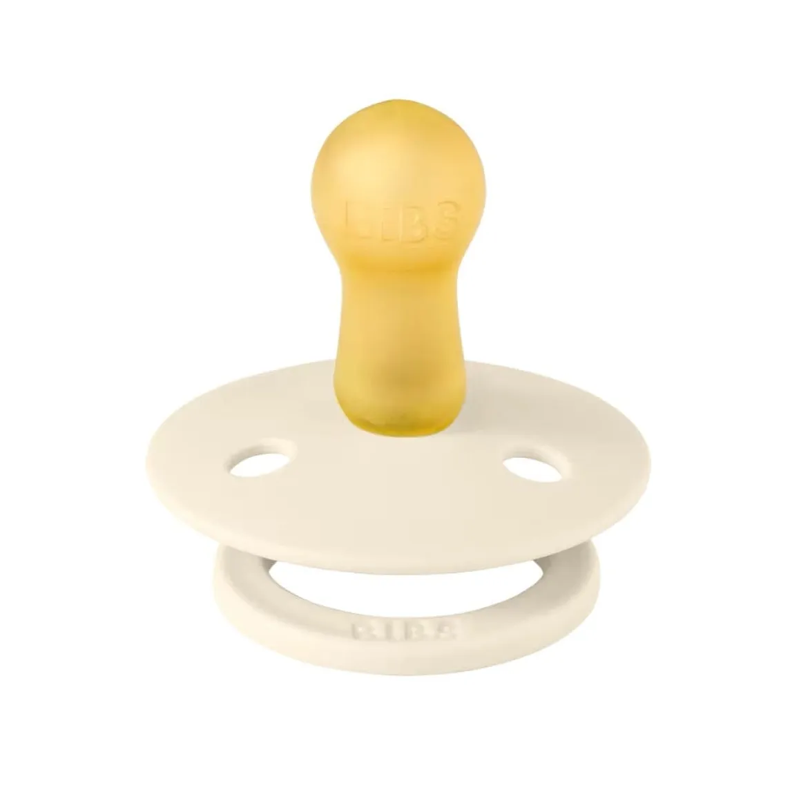 BIBS Original Colour Pacifier, 4 Pack - Ivory/Blush/Woodchuck/Blossom - Size 1 (0-6 m)