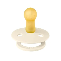 BIBS Studio Colour Pacifier, 2 Pack - Pin Ivory/Vanilla Mix - Size 1 (0+ m)