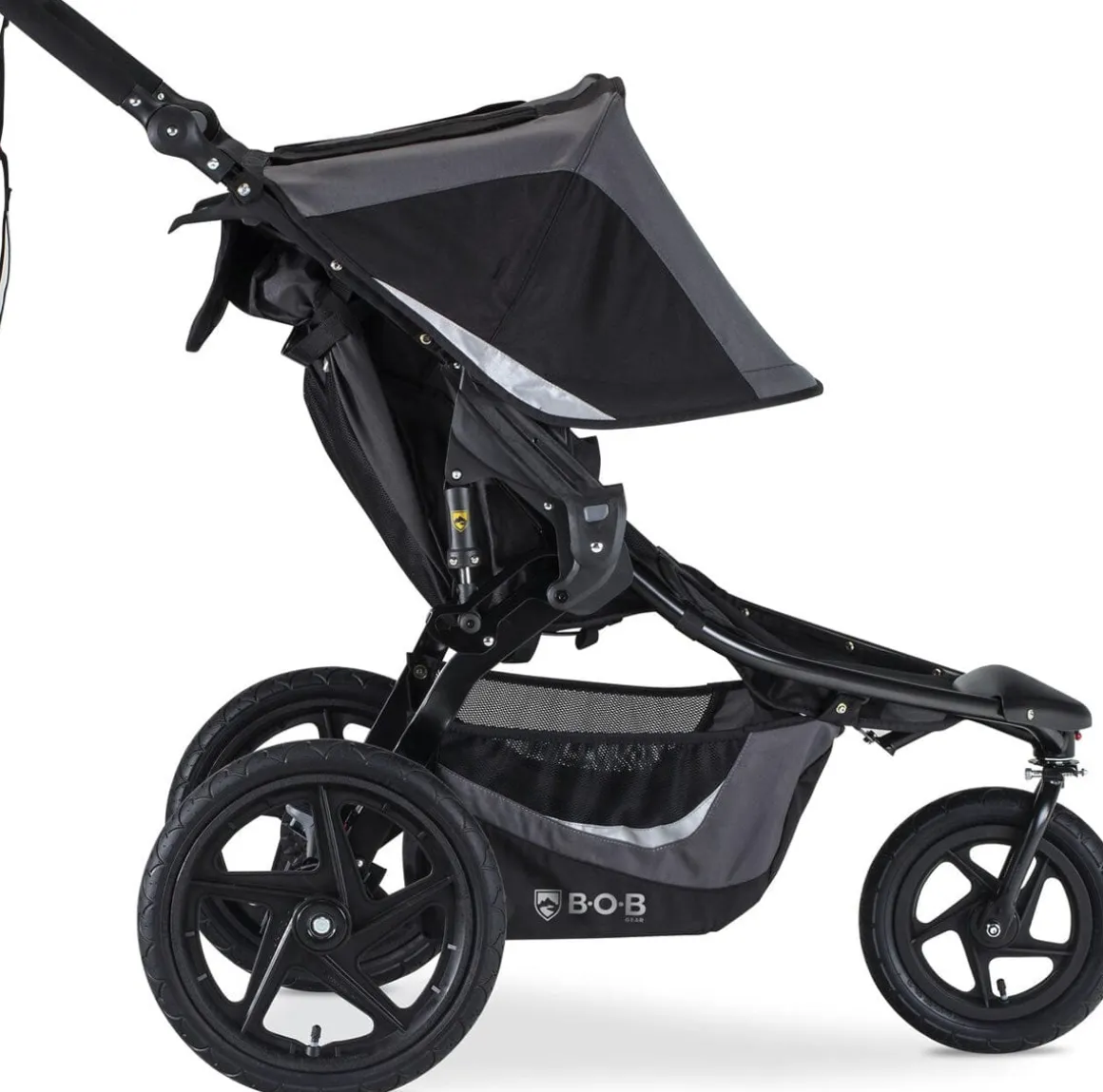 BOB Revolution Flex 3.0 Duallie Double Jogging Stroller - Graphite Black