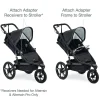 BOB Single Jogging Stroller Adapter for Chicco Infant Car Seats