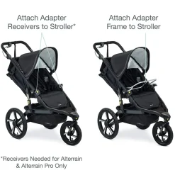 BOB Single Jogging Stroller Adapter for Chicco Infant Car Seats