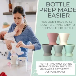 Bokee The Bokee Baby Bottle Holder - Light Grey