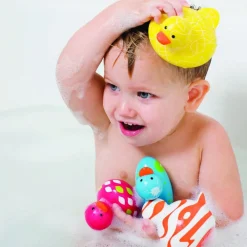 Boon Odd Ducks Not Your Average Rubber Ducky, 4 Pack - Assorted