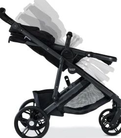 Britax B-Ready 2017 Single-to-Double Stroller - Peridot