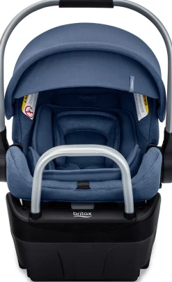 Britax Cypress Infant Car Seat with Alpine Anti-Rebound Base - Ponte Arctic