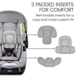Britax Cypress Infant Car Seat with Alpine Anti-Rebound Base - Ponte Arctic