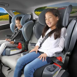 Britax Grow With You ClickTight Harness Booster Car Seat - Green Contour
